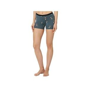 MeUndies Boyshort Underwear Womens Medium Gray Bees Stretch Elastic Waist UPS364